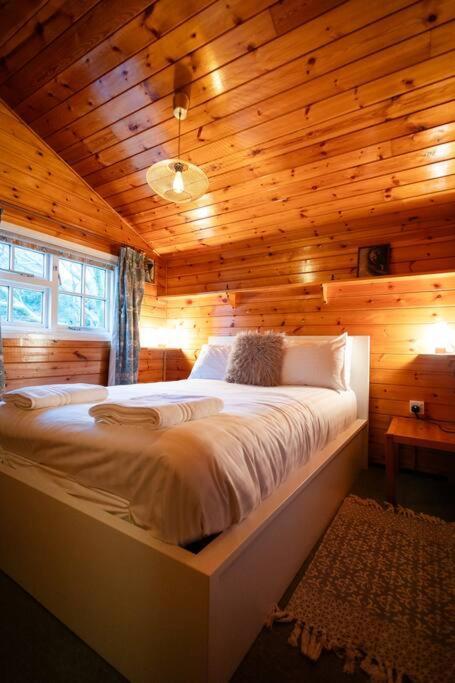 Cozy Norwegian Style Log Cabin In Rural Snowdonia - 2 Bedrooms & Parking By Seren Short Stays Ffestiniog Екстер'єр фото